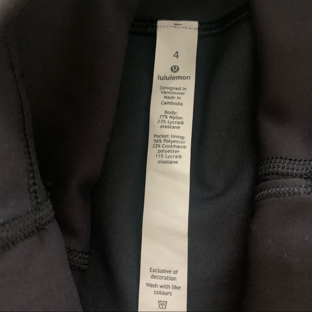 Lululemon Wunder Train High Rise Legging 25” - Picture 8 of 8